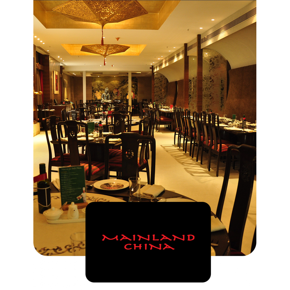 Mainland China  INR 1000