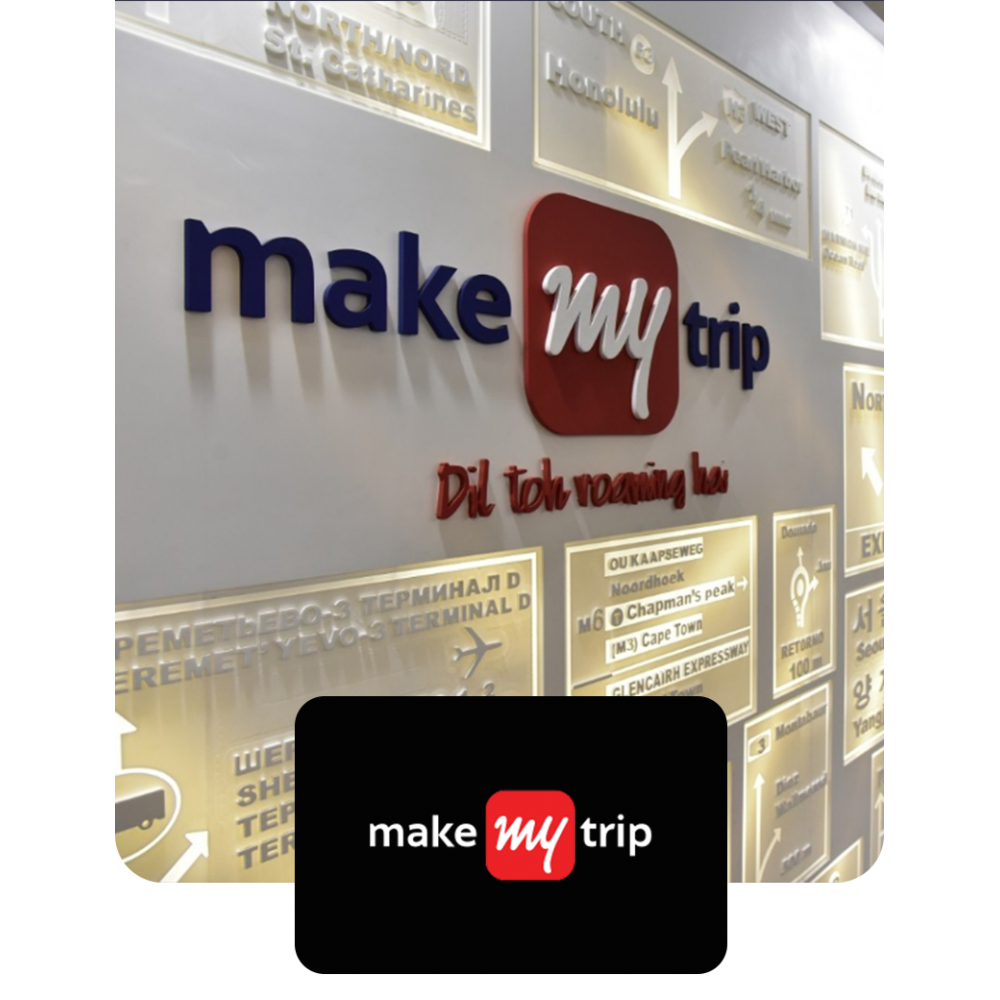 MakeMyTrip Holiday INR 2000